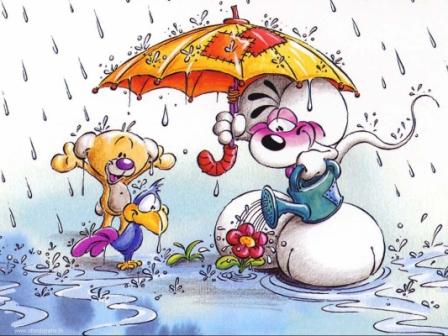 voila la pluie !!!!